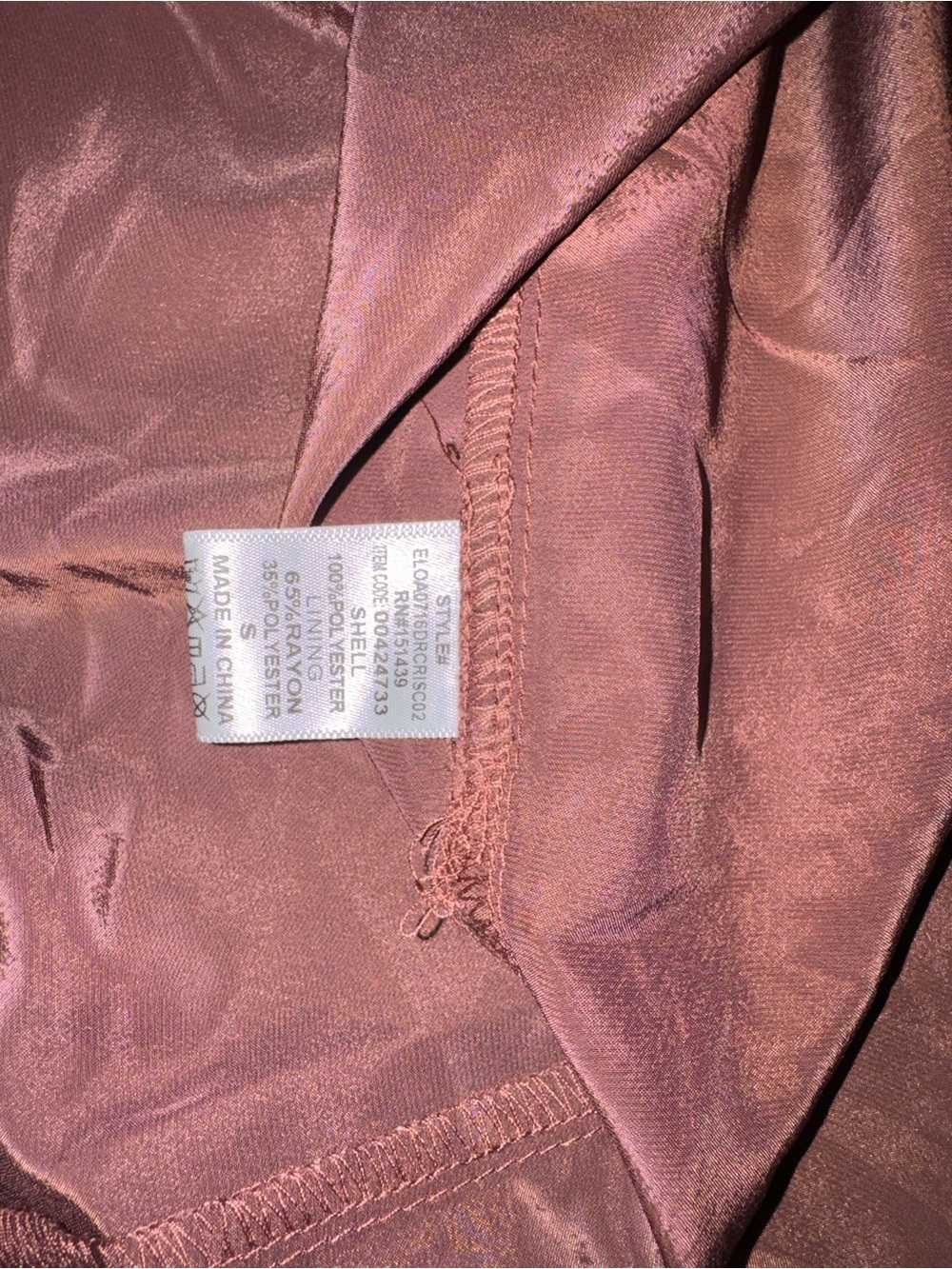 Forever 21 Satin Cowl Midi Dress in Brown - Picture 8 of 11